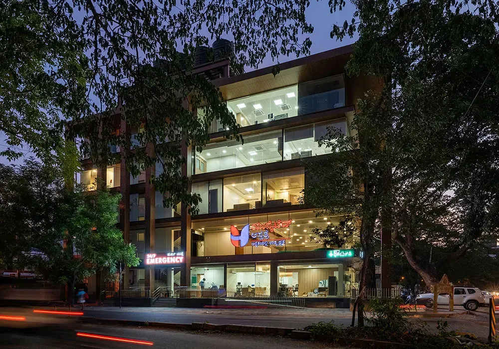 United Hospital Bengaluru Jayanagar Branch Location Building Exterior