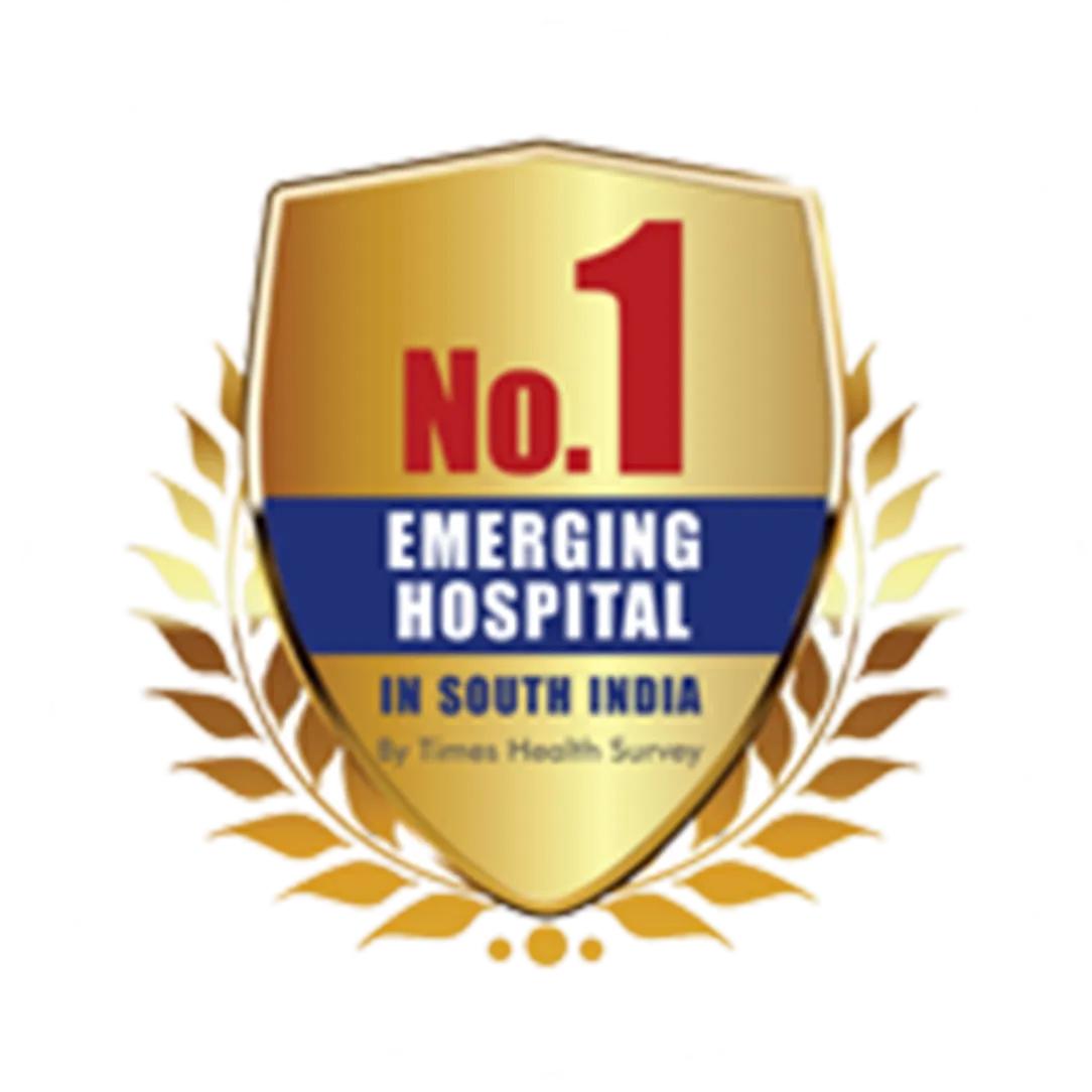 Times Health Survey 2021 - Ranked No.1 Emerging Hospital in South India